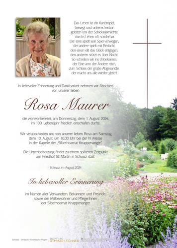 Parte von Rosa Maurer