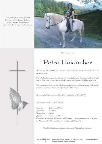 Parte von Petra Haidacher