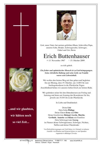 Parte von Erich Buttenhauser