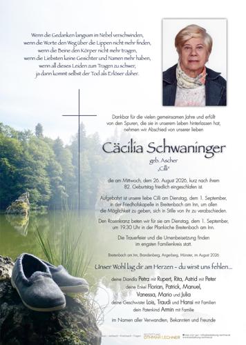 Parte von Cäcilia Schwaninger