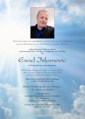 Parte von Esad Islamovic