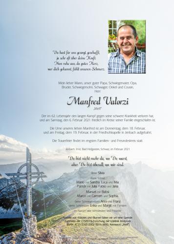 Parte von Manfred Valorzi