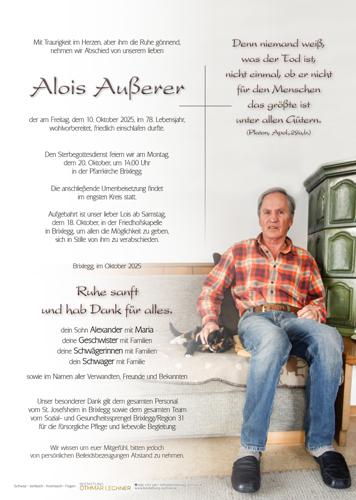 Parte von Alois Außerer