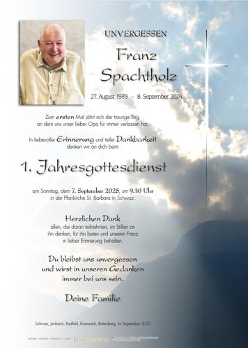 Parte von Franz Spachtholz