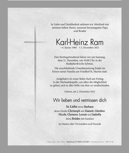 Parte von Karl-Heinz Ram