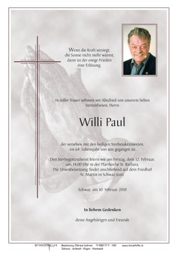 Parte von Wilhelm Paul