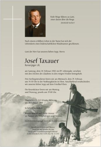 Parte von Josef Taxauer