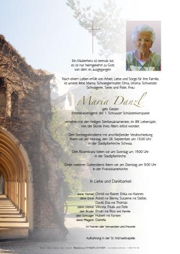 Parte von Maria Danzl