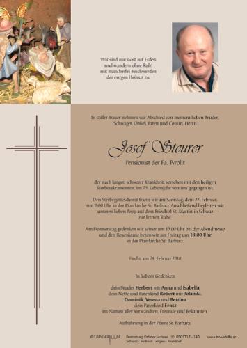 Parte von Josef Steurer