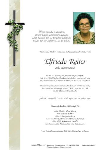 Parte von Elfriede Reiter