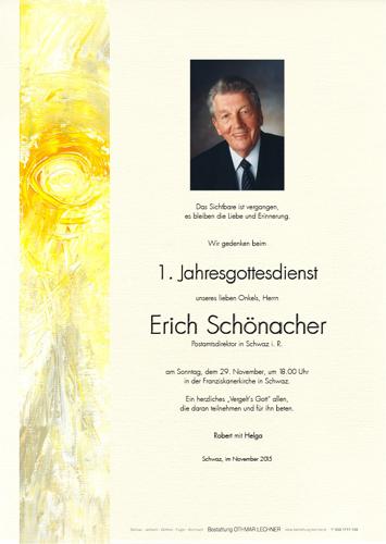 Parte von Erich Schönacher