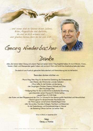 Parte von Georg Niederbacher
