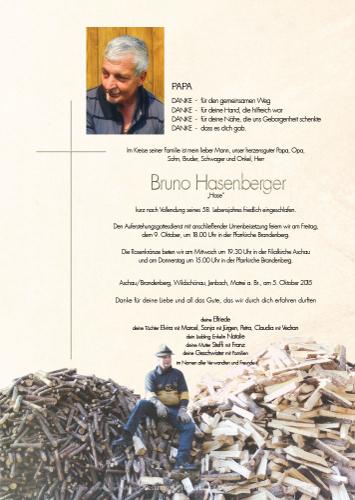 Parte von Bruno Hasenberger