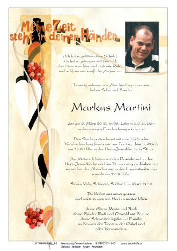 Parte von Markus Martini