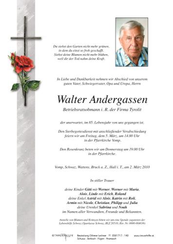 Parte von Walter Andergassen
