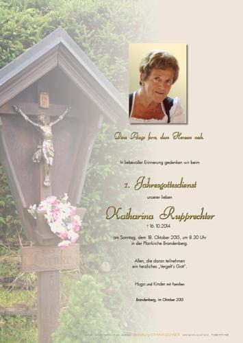 Parte von Katharina Rupprechter