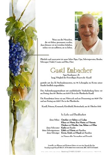 Parte von Gustl Embacher