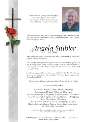 Parte von Angela Stubler
