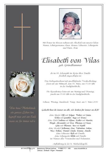Parte von Vilas Elisabeth von