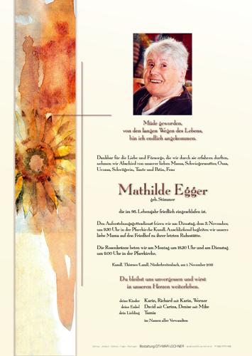 Parte von Mathilde Egger