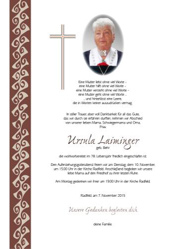 Parte von Ursula Laiminger