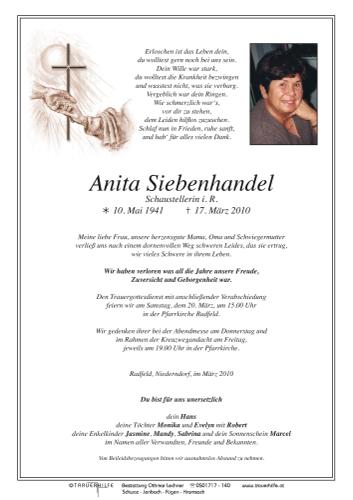 Parte von Anita Siebenhandel
