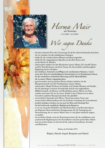 Parte von Hermine Mair