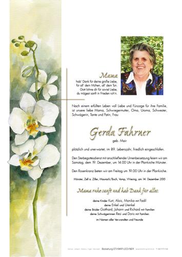 Parte von Gertraud Fahrner