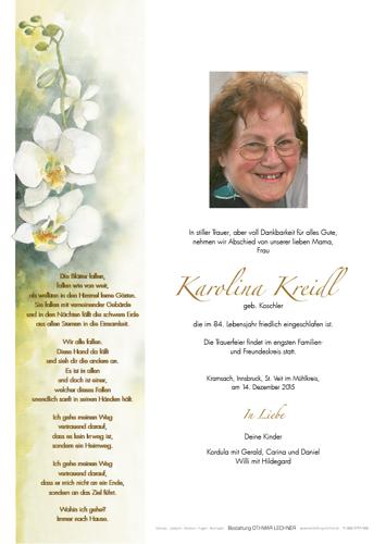 Parte von Karolina Kreidl