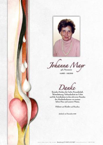 Parte von Johanna Mayr