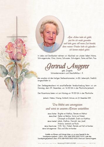 Parte von Gertrud Angerer