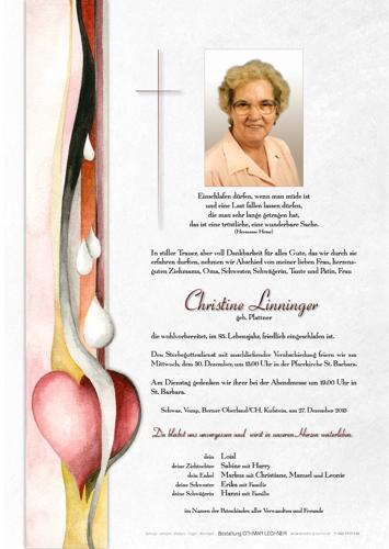 Parte von Christine Linninger