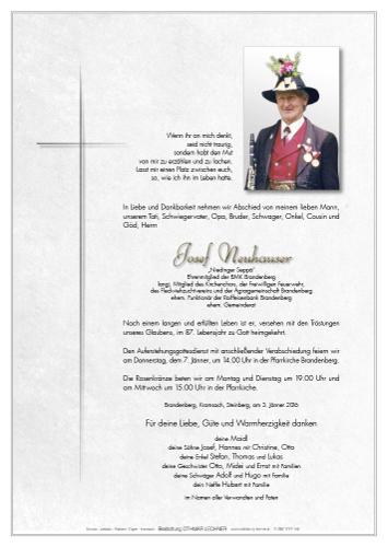 Parte von Josef Neuhauser