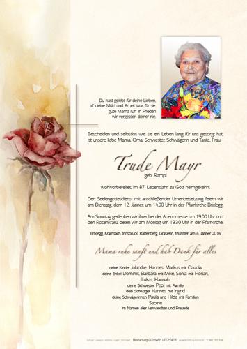 Parte von Trude Mayr