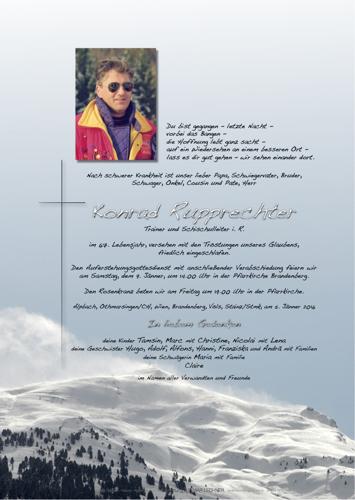 Parte von Konrad Rupprechter