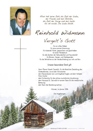 Parte von Reinhold Widmann