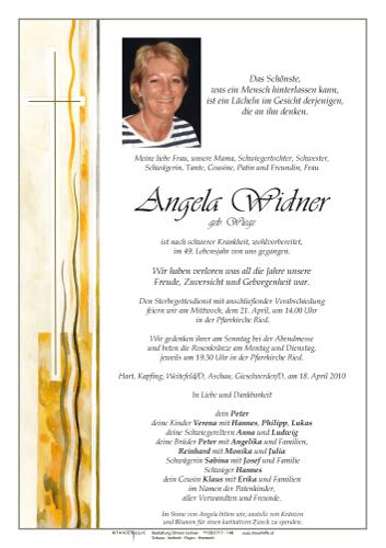 Parte von Angela Widner