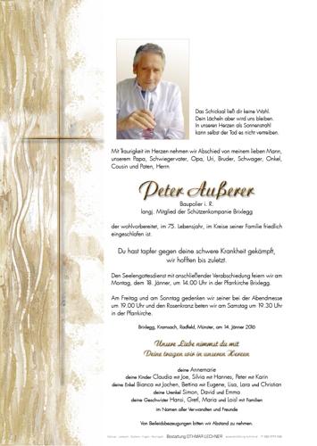 Parte von Peter Au%C3%9Ferer