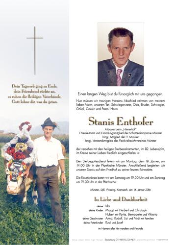 Parte von Stanis Enthofer