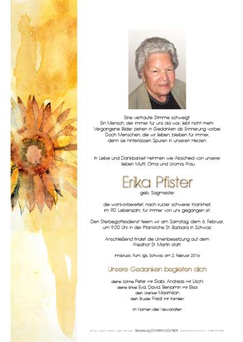 Parte von Erika Pfister