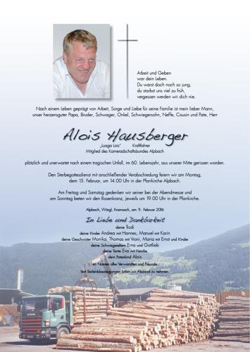 Parte von Alois Hausberger