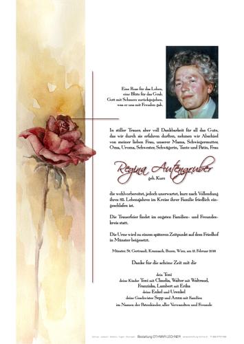 Parte von Regina Autengruber