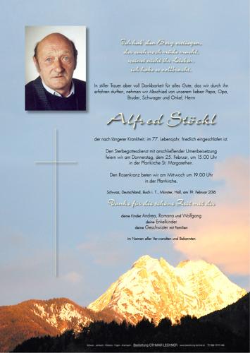 Parte von Alfred Stöckl