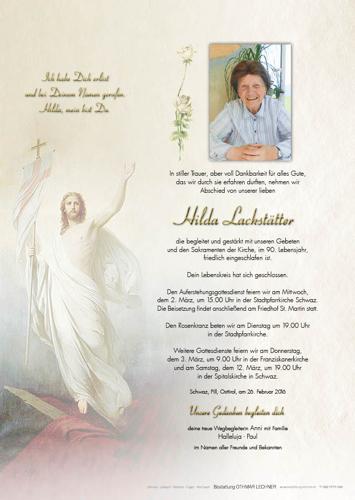 Parte von Hilda Lackstätter