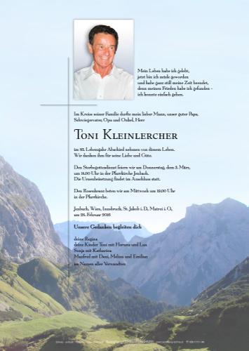 Parte von Anton Kleinlercher