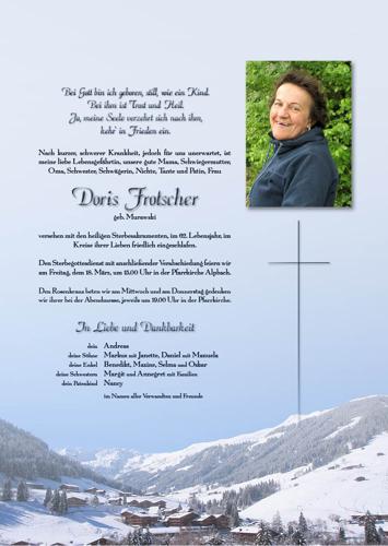 Parte von Doris Frotscher