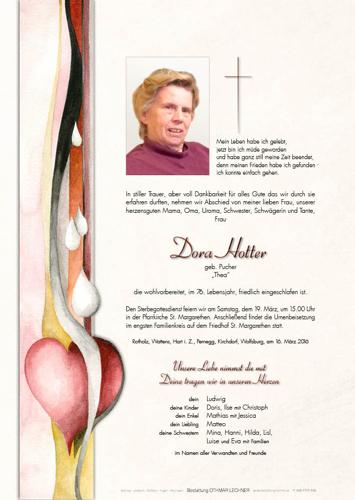 Parte von Dora Hotter