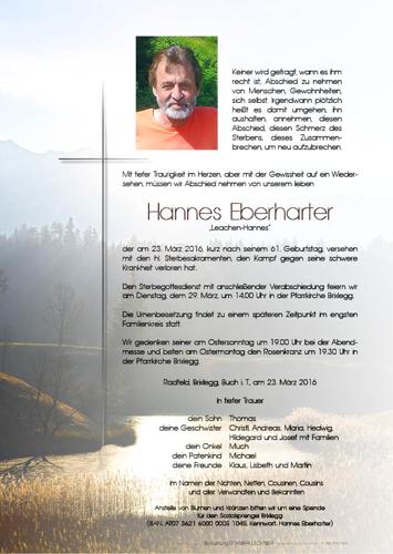 Parte von Hannes Eberharter