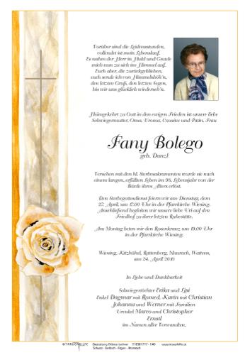 Parte von Fany Bolego