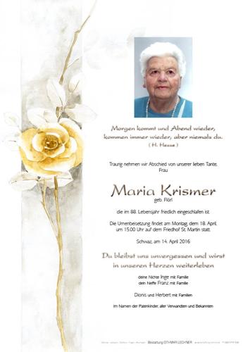 Parte von Maria Krismer
